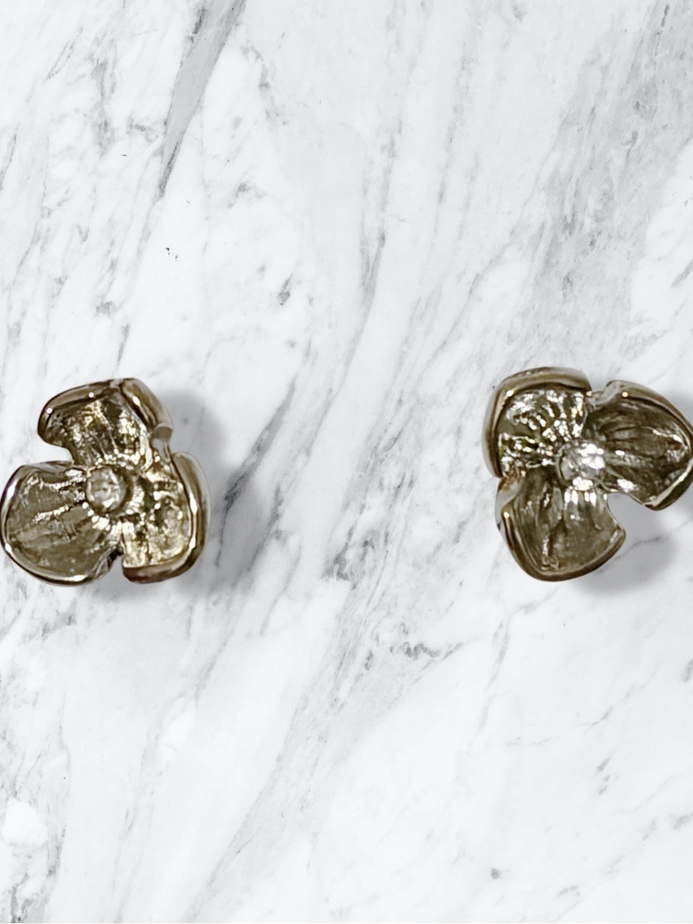 🛍️3/$20🛍️ Silver Floral Stud Earrings - Elegant Women Jewelry